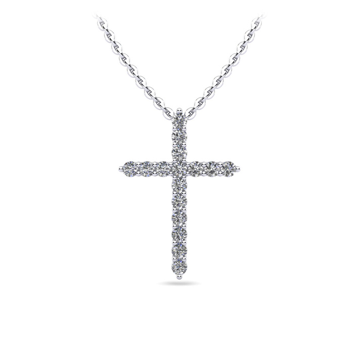 Diamond Cross Pendant