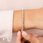 2Diamond Bracelet SB900 Platinum image 2