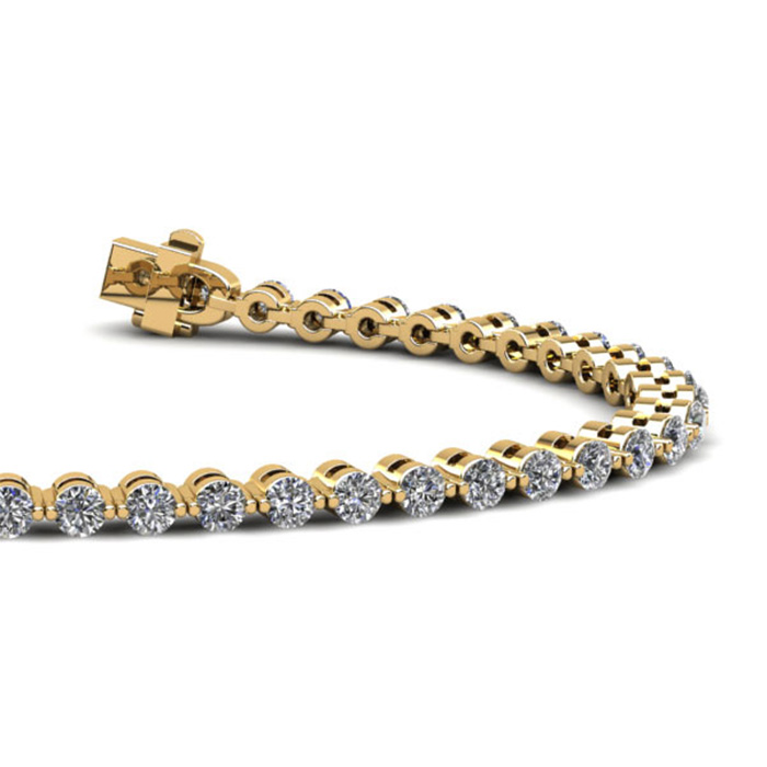 Diamond Bracelet SB900 Yellow Gold image 3