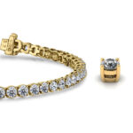 Diamond Bracelet SB845 Yellow Gold Video