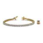 Diamond Bracelet SB845 Yellow Gold image 1