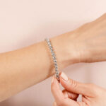 Diamond Bracelet PD SB778 Platinum Image2 Diamond Bracelet PD SB778 Platinum Image2