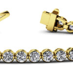 Diamond Bracelet SB778 Yellow Gold image video Diamond Bracelet SB778 Yellow Gold image video