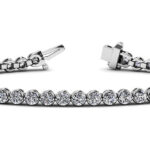 Platinum Diamond tennis Bracelet DB778