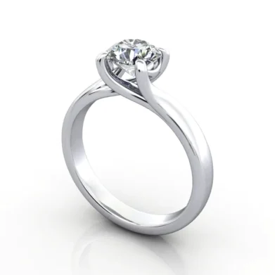 Solitaire-Engagement-Ring-RS29-Round-Brilliant-White Gold-3D