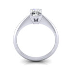 Radiant Diamond Ring, Platinum, RS6 TF