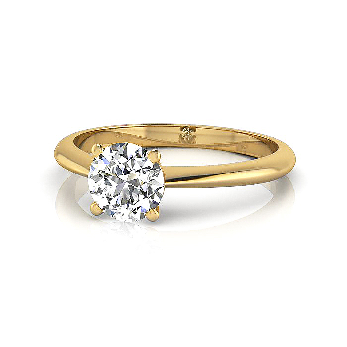Diamond Ring RS3 Yellow Gold LF