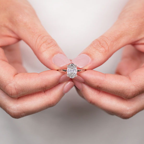 oval diamond ring