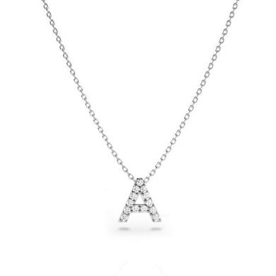 Initial Diamond Pendant Thumb