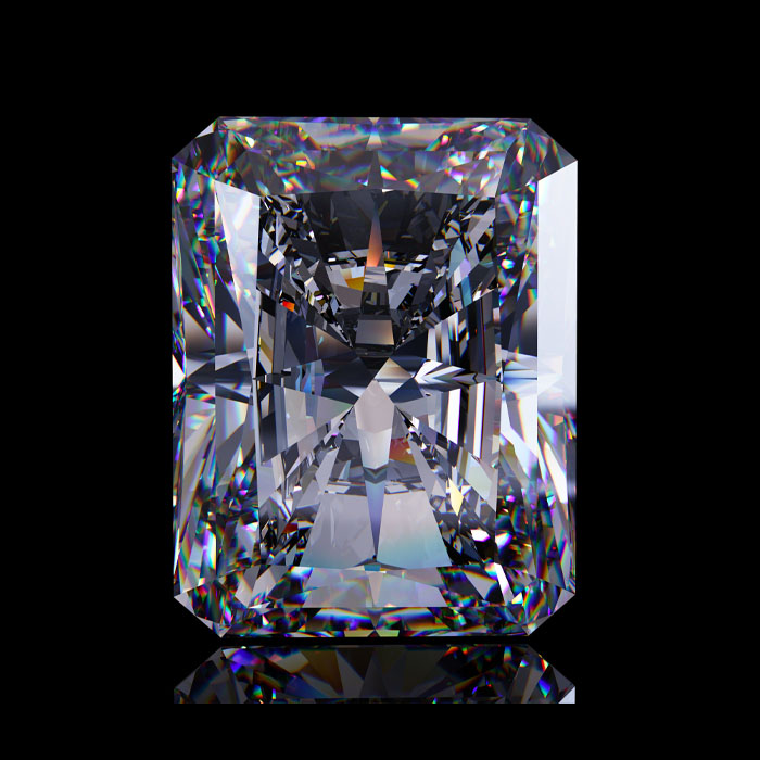 Radiant cut Lab Grown Diamond Image