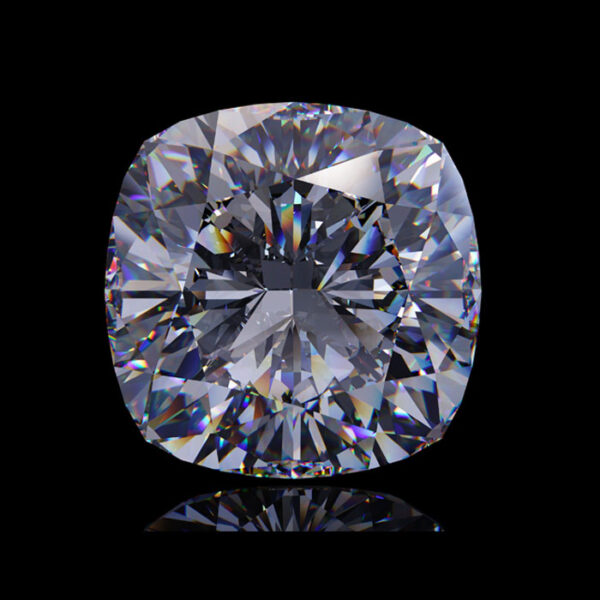 Cushion lab grown diamond image