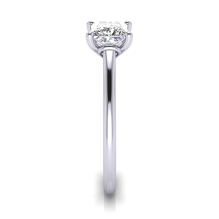 Princess Diamond Ring RS1 White Gold SV