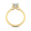 Princess Diamond Ring RS1 Yellow Gold TF
