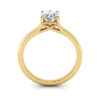 Oval cut Diamond Ring RS1 Yellow Gold TF