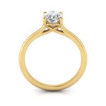 Oval cut Diamond Ring RS1 Yellow Gold TF Oval cut Diamond Ring RS1 Yellow Gold TF