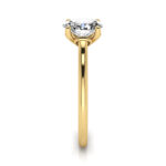Oval Diamond Ring RS1 Yellow Gold SV Oval Diamond Ring RS1 Yellow Gold SV