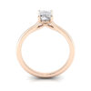 Emerald Diamond Ring RS1 Rose Gold TF Emerald Diamond Ring RS1 Rose Gold TF