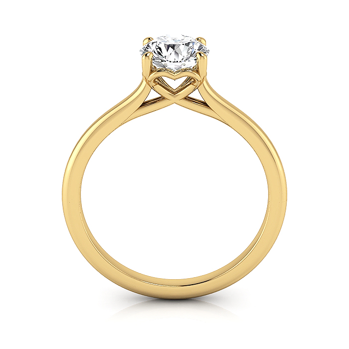 Diamond Ring RS1 Yellow Gold TF