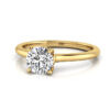 Diamond Ring RS1 Yellow Gold LF