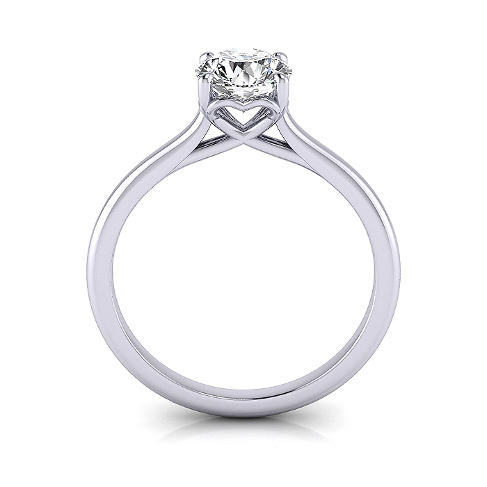 Diamond Ring RS1 White Gold TF