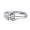 Diamond Ring RS1 White Gold LF