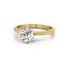 Diamond Ring RS4 Yellow Gold LF