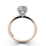 Cushion Diamond Ring Rose Gold RS51 TF Cushion Diamond Ring Rose Gold RS51 TF