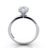 Pear Diamond Ring White Gold RS51 TF
