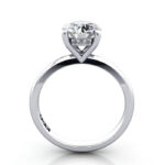 Round Brilliant Diamond Ring White Gold RS51 TF Round Brilliant Diamond Ring White Gold RS51 TF