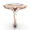 Marquise Cut Vintage Diamond Ring Rose Gold RV5 SV Marquise Cut Vintage Diamond Ring Rose Gold RV5 SV