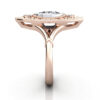 Oval Cut Vintage Diamond Ring Rose Gold RV5 SV Oval Cut Vintage Diamond Ring Rose Gold RV5 SV