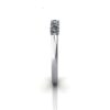 Round Brilliant Anniversary Diamond Ring White Gold RA1 SV