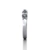 Round Brilliant Anniversary Diamond Ring White Gold RA2 SV