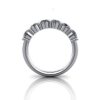 Round Brilliant Anniversary Diamond Ring White Gold RA2 TF