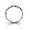 Round Brilliant Anniversary Diamond Ring White Gold RA4 TF