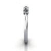 Round Brilliant Anniversary Diamond Ring White Gold RA6 SV