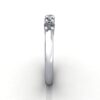 Round Brilliant Anniversary Diamond Ring White Gold RA7 SV