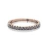 Round Brilliant Eternity Diamond Ring Rose Gold 0.50ct RE1 LF