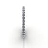 Round Brilliant Eternity Diamond Ring White Gold 0.50ct RE1 SV