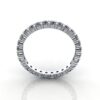 Round Brilliant Eternity Diamond Ring Platinum 1.00ct RE1 TF