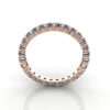 Round Brilliant Eternity Diamond Ring Rose Gold 1.00ct RE1 TF
