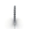 Round Brilliant Eternity Diamond Ring White Gold 1.00ct RE1 SV