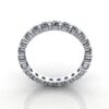 Round Brilliant Eternity Diamond Ring Platinum 1.50ct RE1 TF