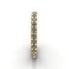 Round Brilliant Eternity Diamond Ring Yellow Gold RE2 SV