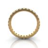 Round Brilliant Eternity Diamond Ring Yellow Gold RE2 TF