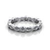 Round Brilliant Eternity Diamond Ring Platinum RE3 LF