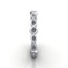 Round Brilliant Eternity Diamond Ring Platinum RE3 SV