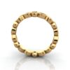 Round Brilliant Eternity Diamond Ring Yellow Gold RE3 TF