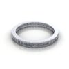 Princess Cut Eternity Diamond Ring Platinum RE4 LF