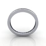Princess Cut Eternity Diamond Ring White Gold RE4 TF Princess Cut Eternity Diamond Ring White Gold RE4 TF